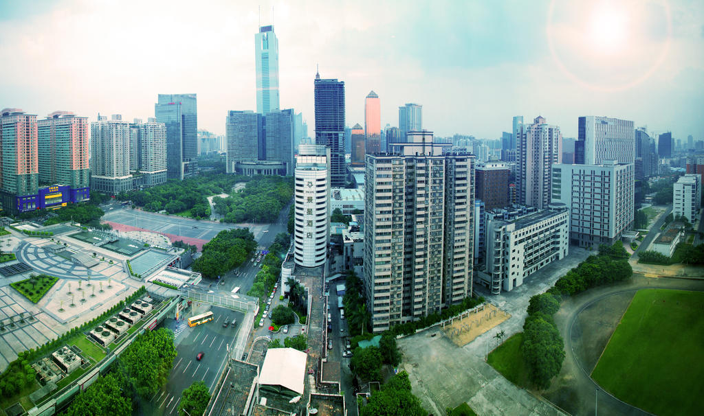 U Hotel Poly Zhonghui International Apartment Guangzhou Bagian luar foto